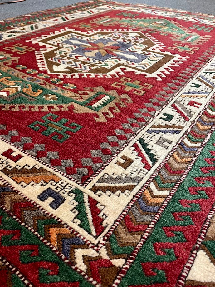 Turkish Kars Kazak 4'5 x 5'5