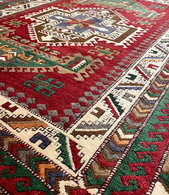 Turkish Kars Kazak 4'5 x 5'5