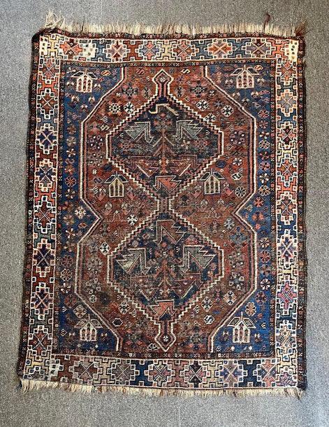 Antique Gashgai 3'11 x 5'1