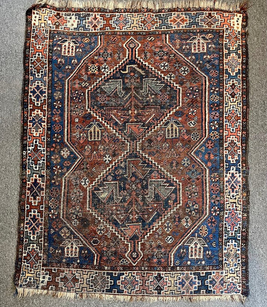 Antique Gashgai 3'11 x 5'1