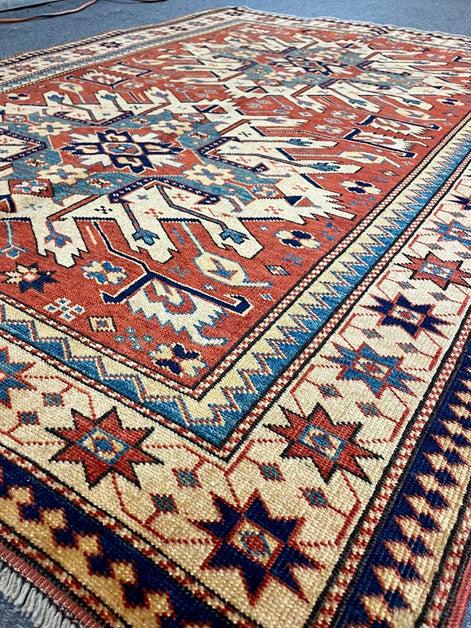 Turkish Eagle Kazak 4'0 x 5'6