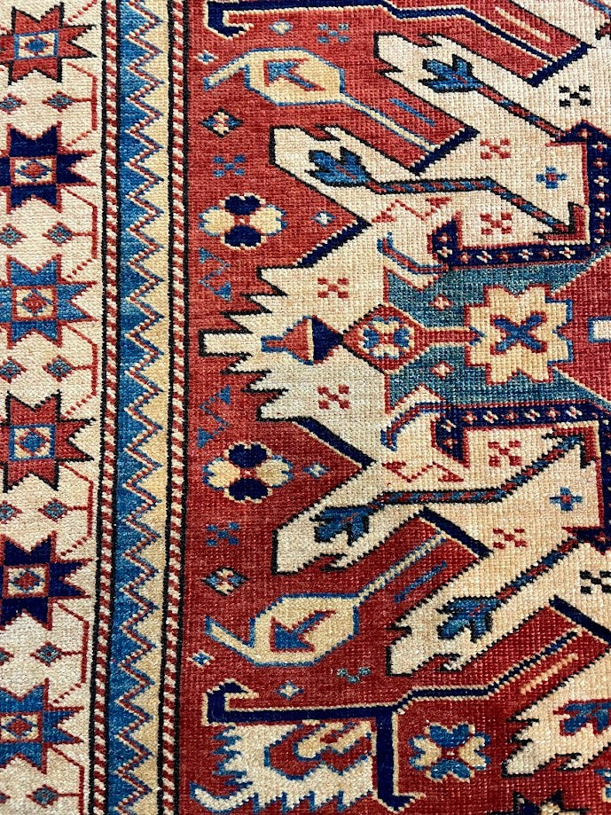Turkish Eagle Kazak 4'0 x 5'6