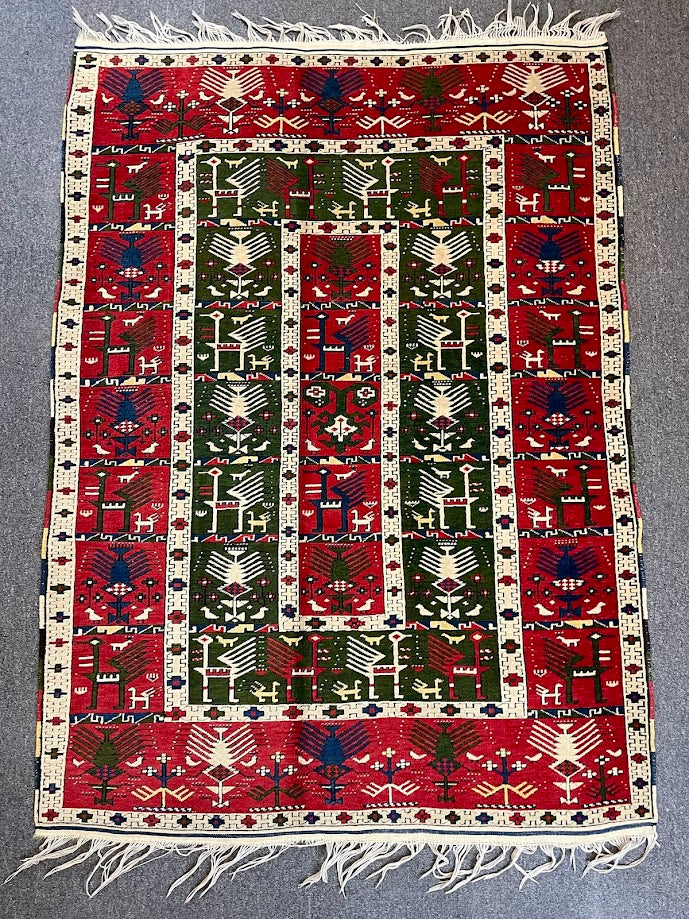 Turkish Shirvan 4'1 x 5'6