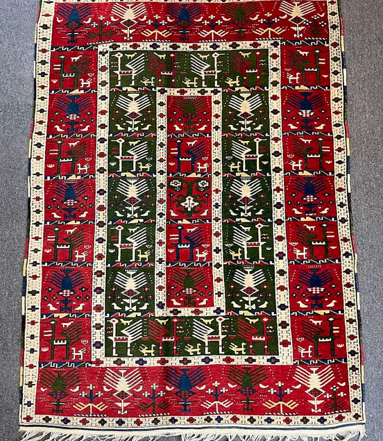 Turkish Shirvan 4'1 x 5'6