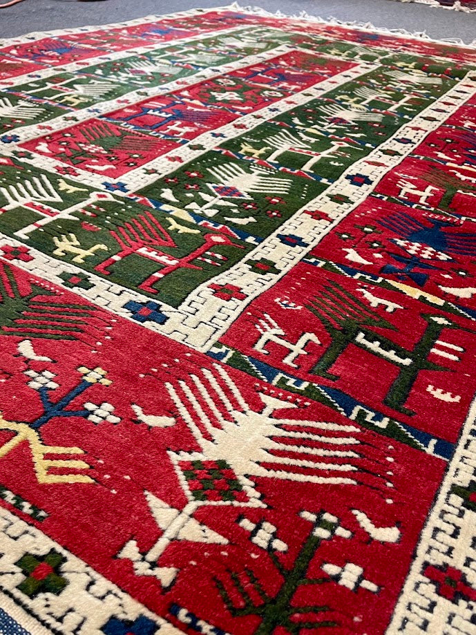 Turkish Shirvan 4'1 x 5'6