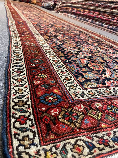 Antique Iranian Farahan Sarouk 3'0 x 18'8