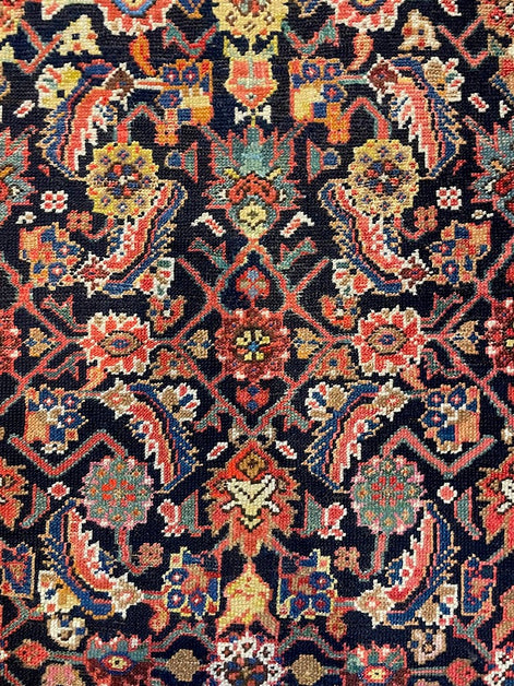 Antique Iranian Farahan Sarouk 3'0 x 18'8