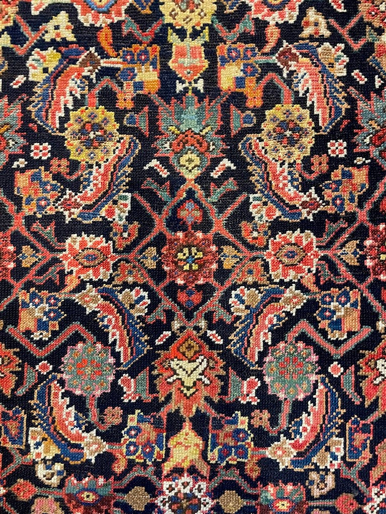 Antique Iranian Farahan Sarouk 3'0 x 18'8