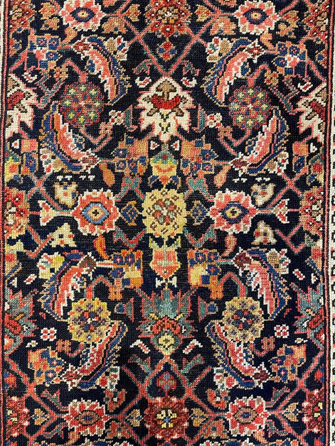 Antique Iranian Farahan Sarouk 3'0 x 18'8