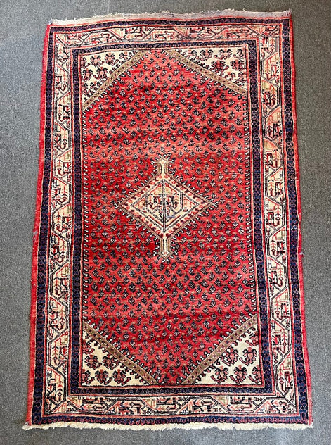 Iranian Boteh 4'4 x 6'10