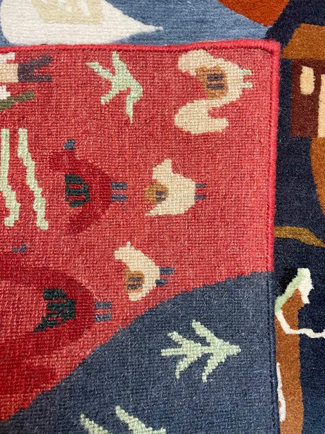 Tibetan Village 2'5 x 9'0