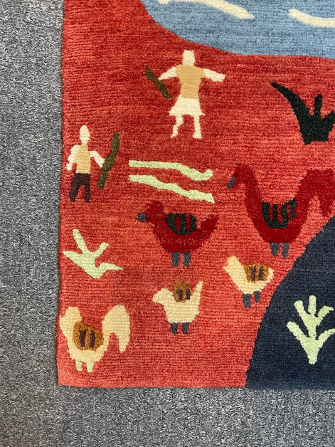 Tibetan Village 2'5 x 9'0