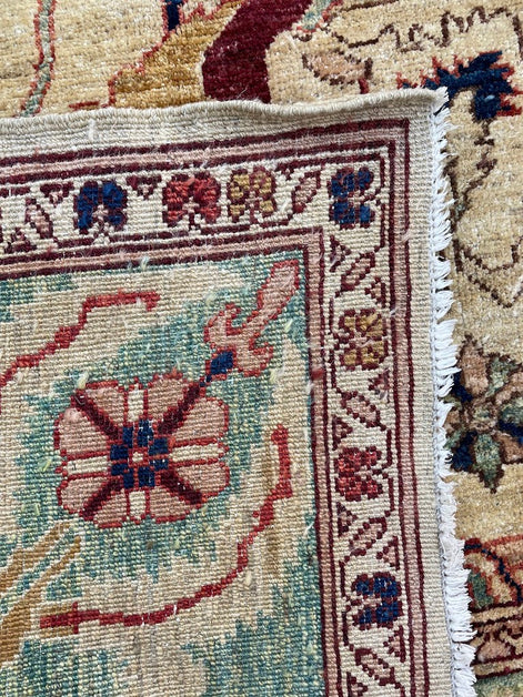 Afghan Abstract Floral 6'7 x 9'7