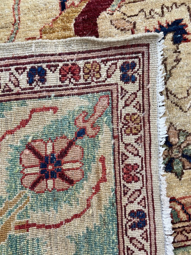 Afghan Abstract Floral 6'7 x 9'7