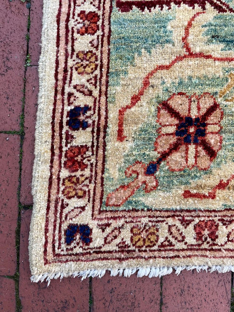 Afghan Abstract Floral 6'7 x 9'7