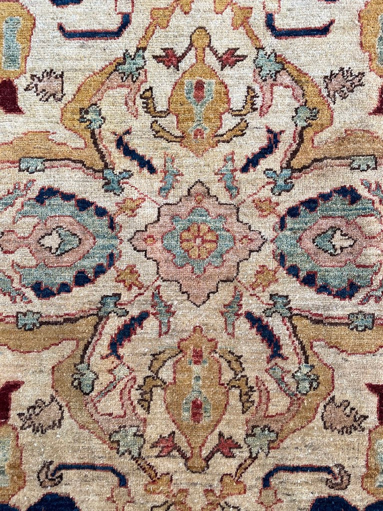 Afghan Abstract Floral 6'7 x 9'7