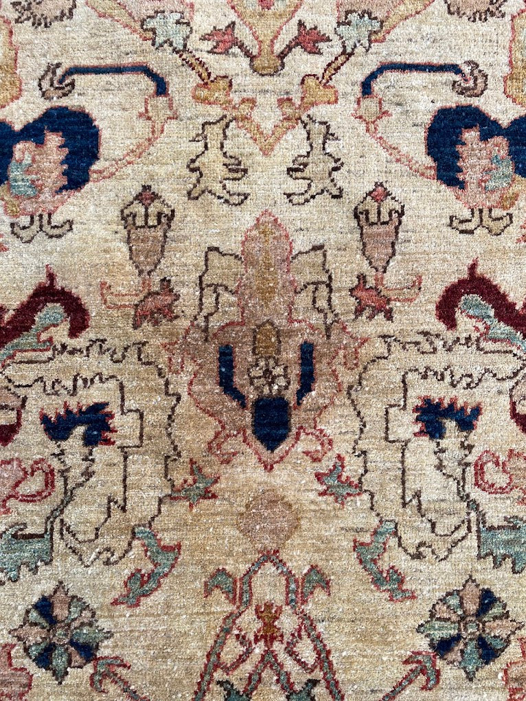 Afghan Abstract Floral 6'7 x 9'7