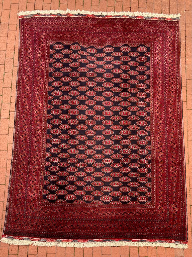 Afghan Sarouk 6'7 x 9'8