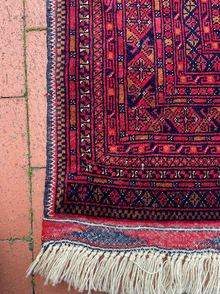 Afghan Sarouk 6'7 x 9'8