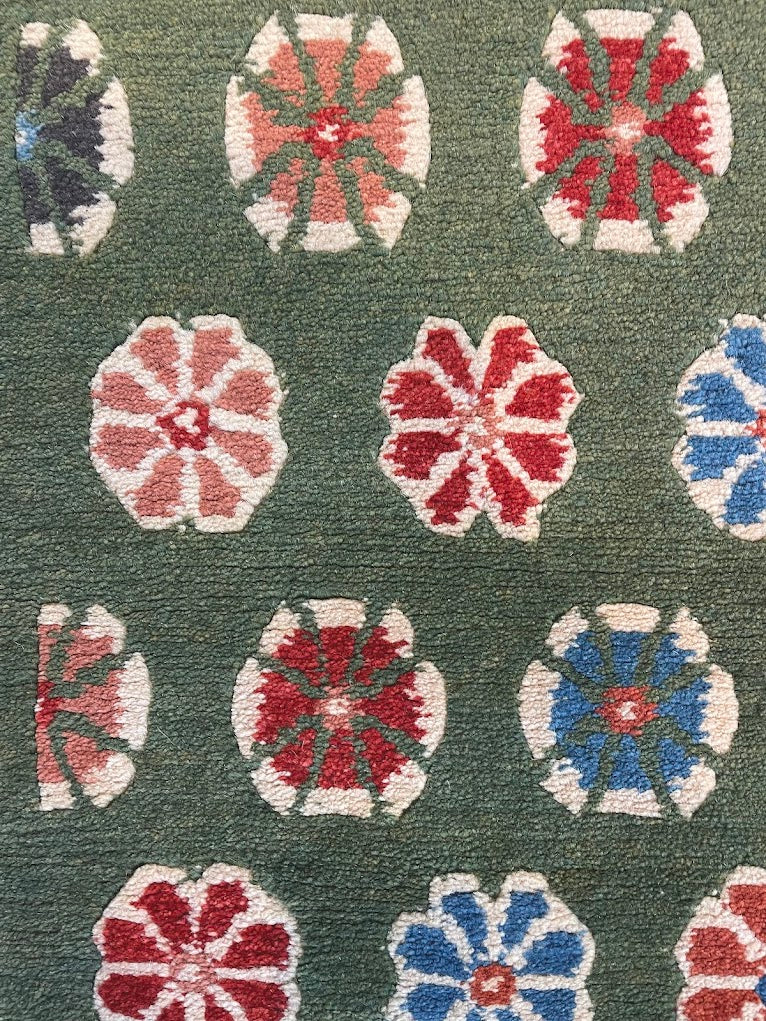 Tibetan Floral Patan Metole 4'0 x 5'10