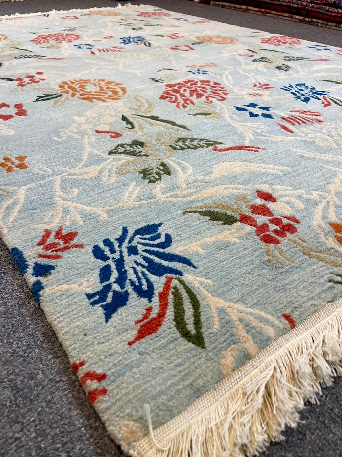 Tibetan Floral 4'1 x 6'1