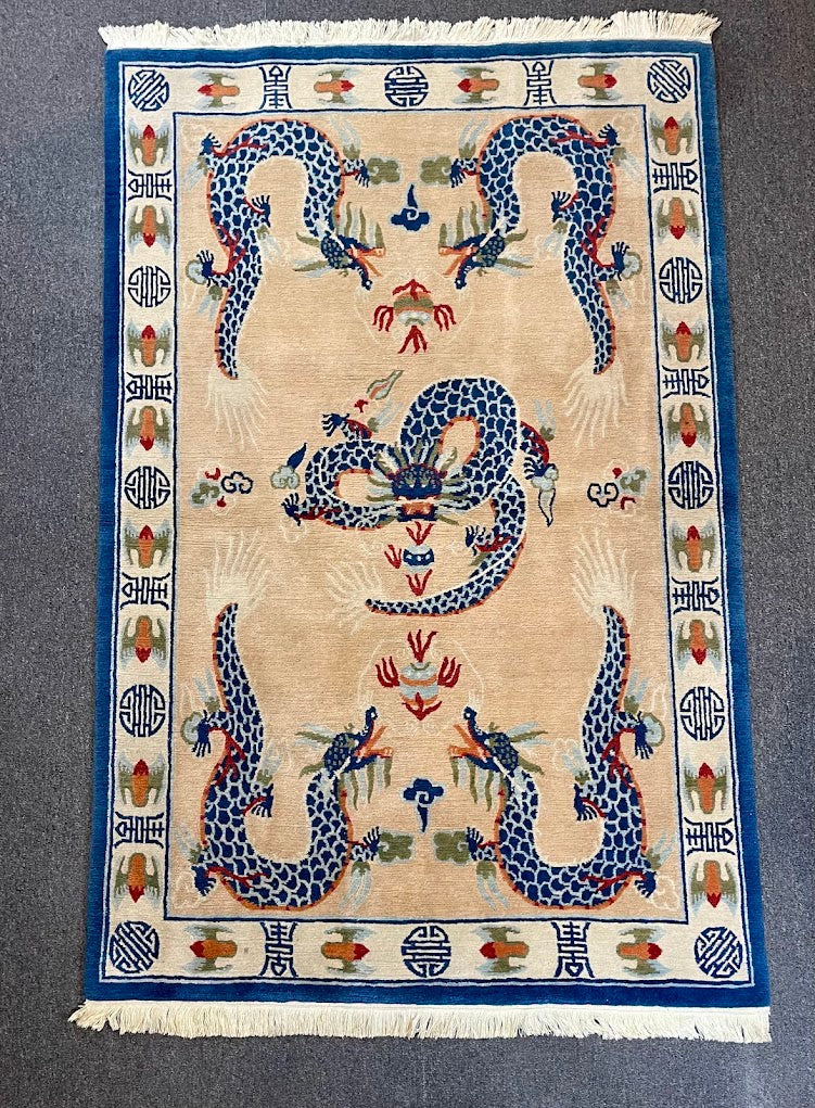 Tibetan Dragon 3'10 x 6'0