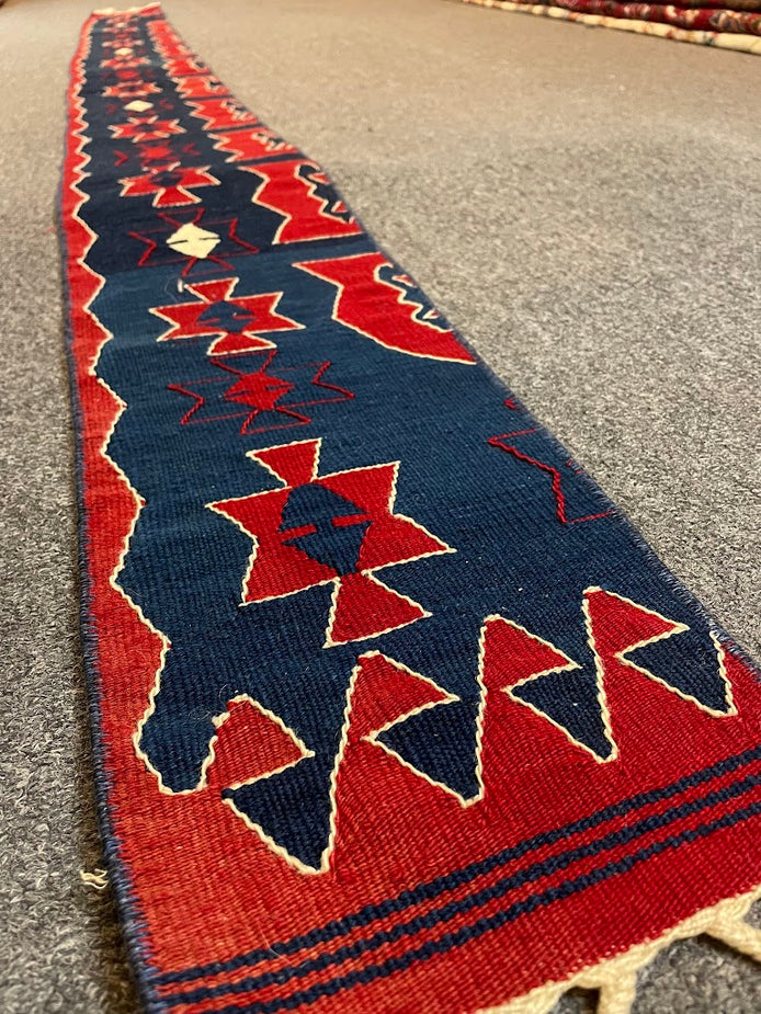 Turkish Nuzumlu Kilim 0'9 x 9'3