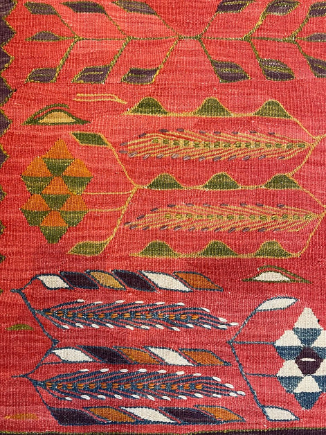 Turkish Nuzumlu Kilim 3'6 x 5'2