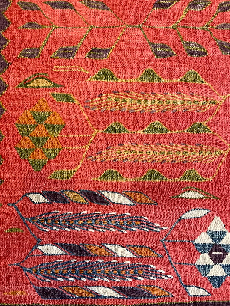 Turkish Nuzumlu Kilim 3'6 x 5'2