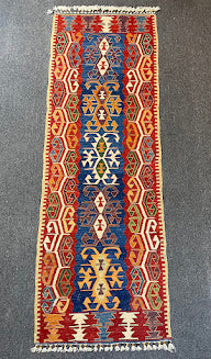 Turkish Nuzumlu Kilim 2'2 x 6'2