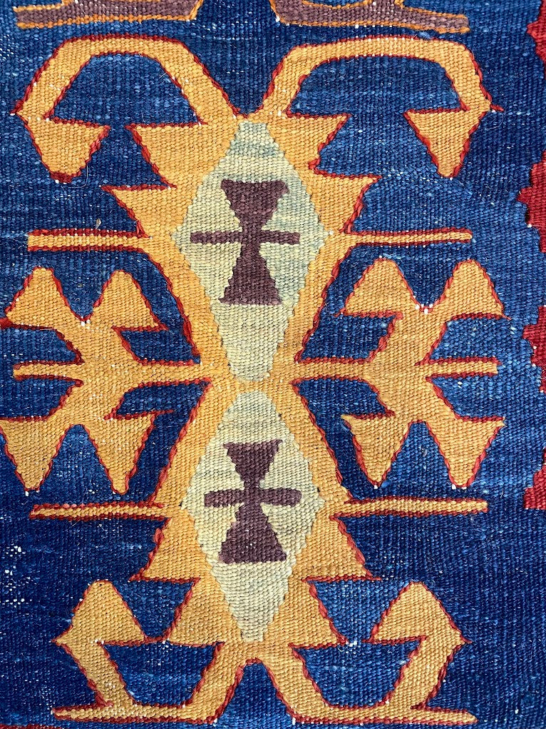 Turkish Nuzumlu Kilim 2'2 x 6'2