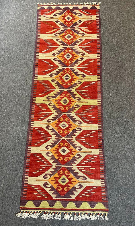 Turkish Nuzumlu Kilim 2'0 x 6'1