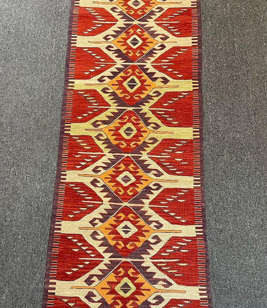 Turkish Nuzumlu Kilim 2'0 x 6'1