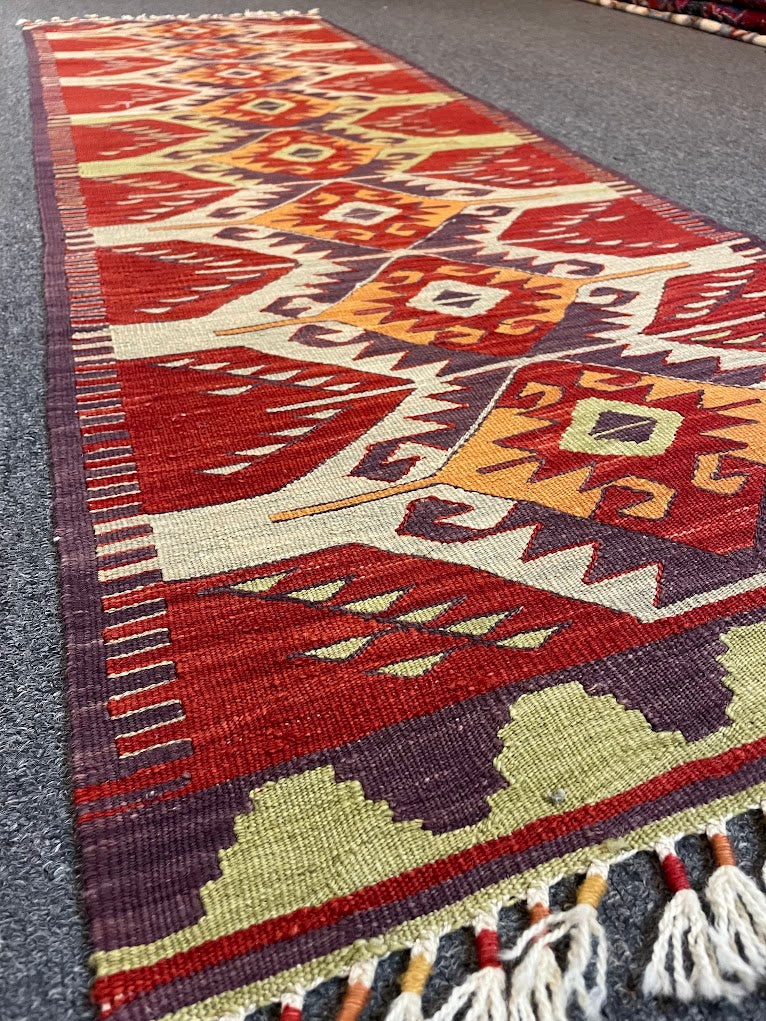 Turkish Nuzumlu Kilim 2'0 x 6'1