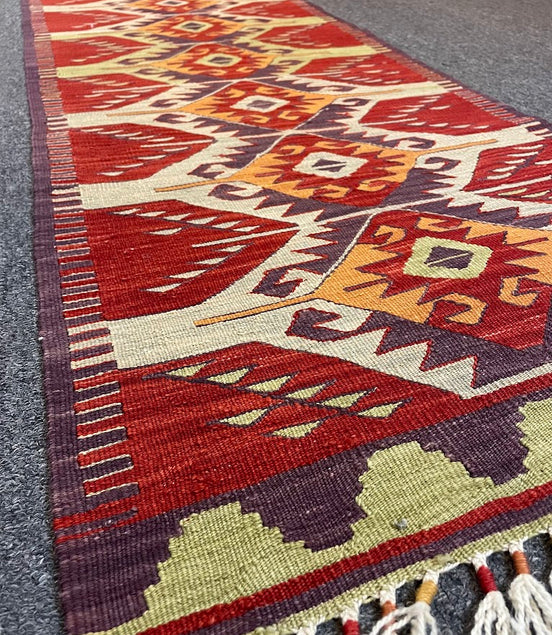 Turkish Nuzumlu Kilim 2'0 x 6'1
