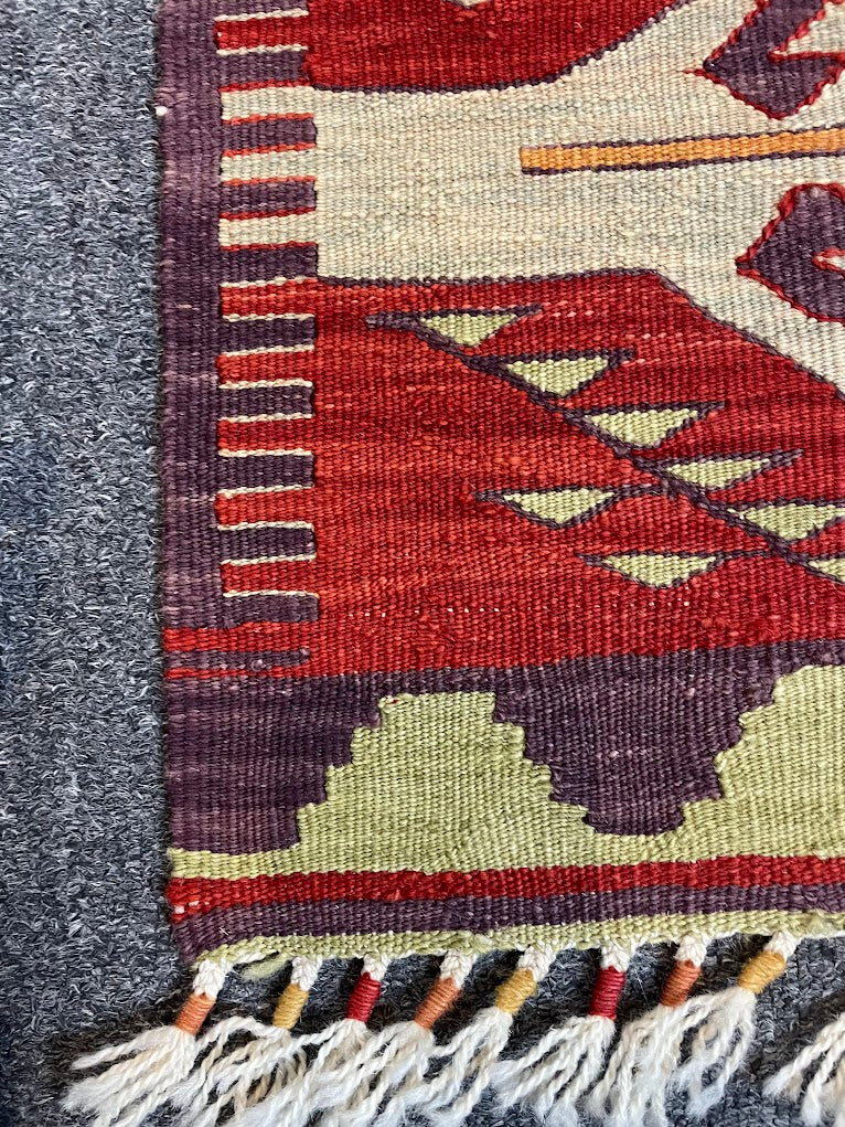 Turkish Nuzumlu Kilim 2'0 x 6'1