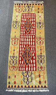 Turkish Nuzumlu Kilim 2'4 x 6'6