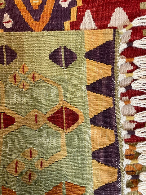 Turkish Nuzumlu Kilim 2'4 x 6'6