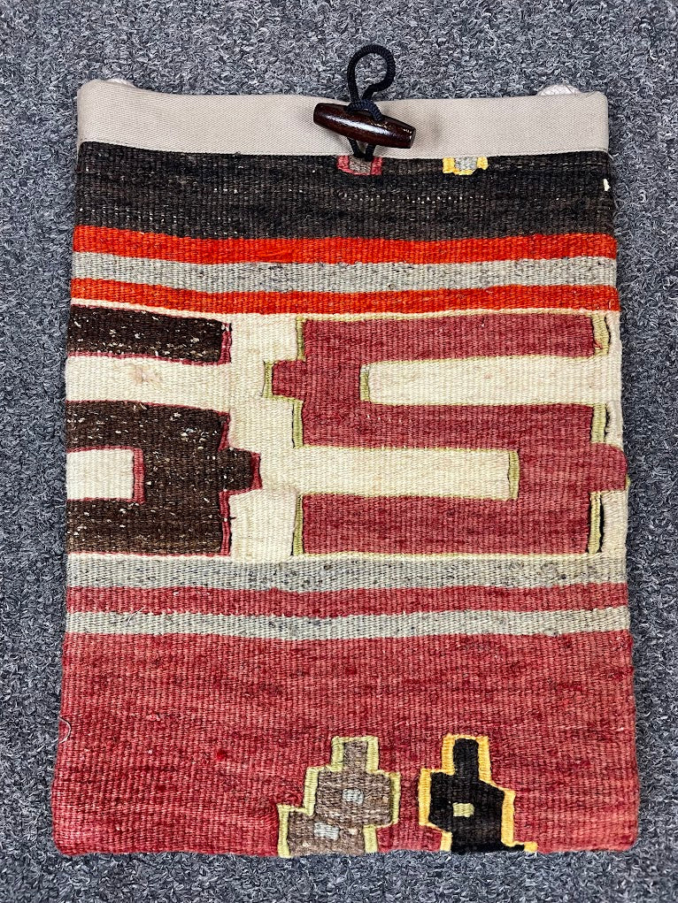 Turkish Kilim Purse - Medium