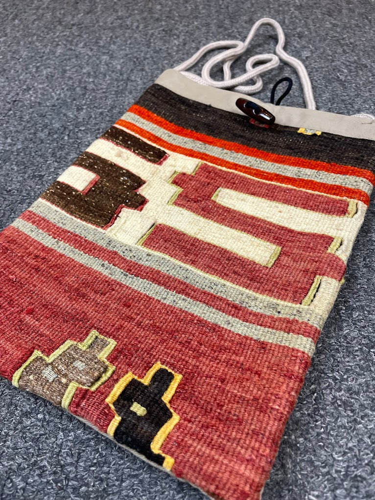 Turkish Kilim Purse - Medium