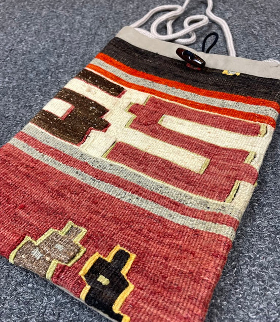 Turkish Kilim Purse - Medium