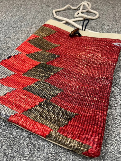 Turkish Kilim Purse - Medium
