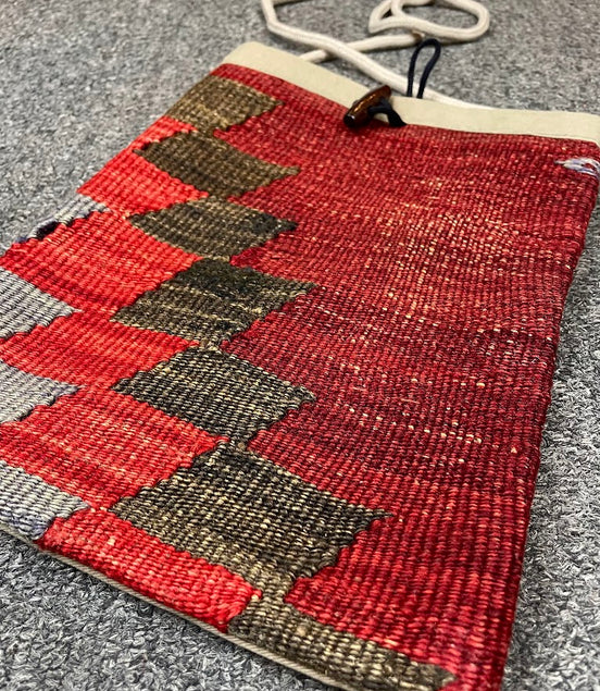 Turkish Kilim Purse - Medium