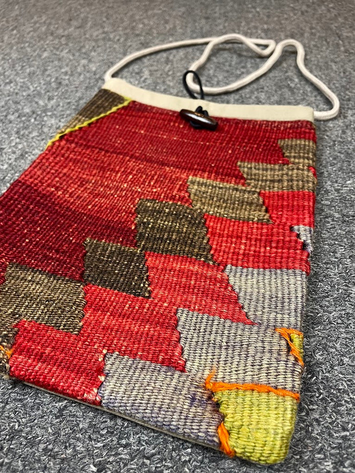 Turkish Kilim Purse - Medium