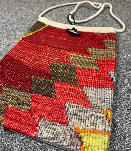 Turkish Kilim Purse - Medium