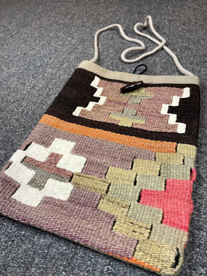 Turkish Kilim Purse - Medium