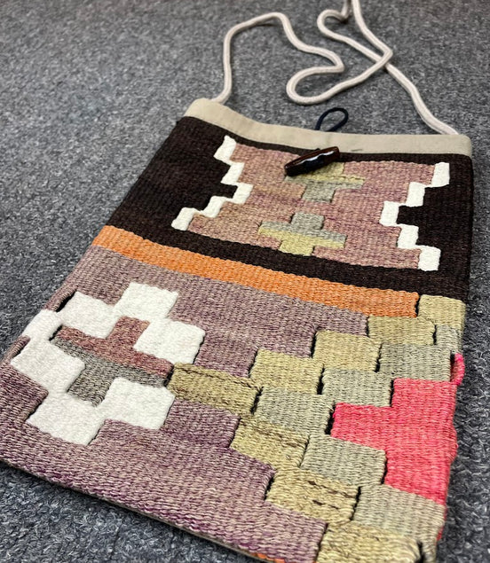 Turkish Kilim Purse - Medium