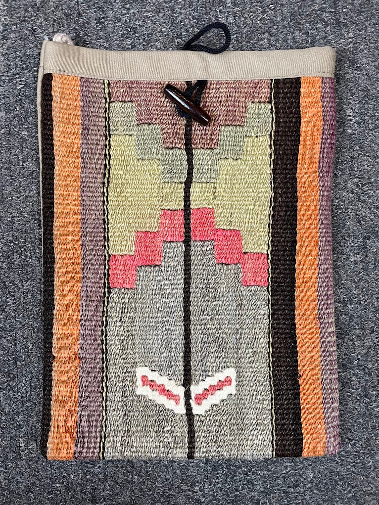 Turkish Kilim Purse - Medium