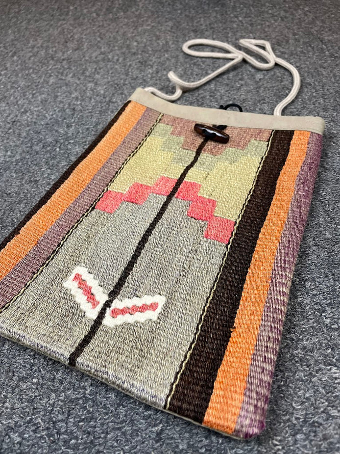 Turkish Kilim Purse - Medium