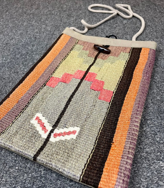 Turkish Kilim Purse - Medium